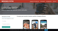 Desktop Screenshot of imagenesfotos.com