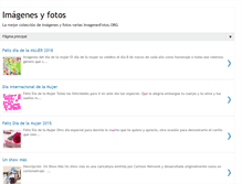 Tablet Screenshot of imagenesfotos.org